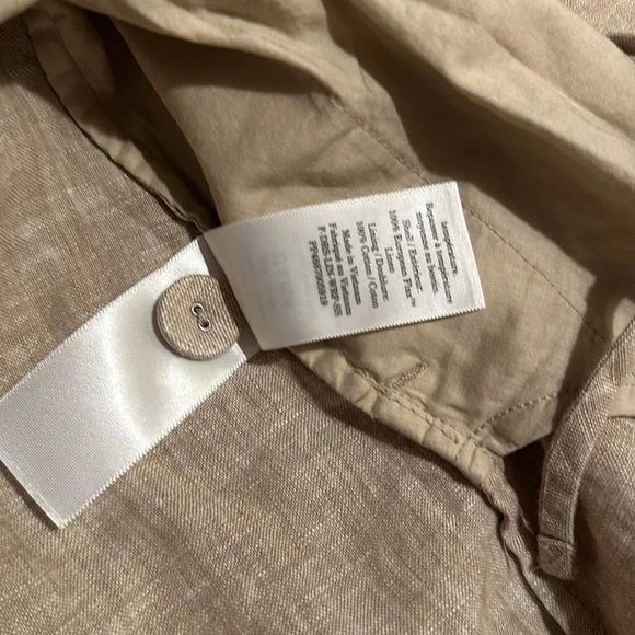 Everlane Linen Wrap Dress - Picture 7 of 7